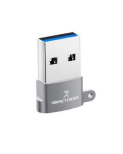 Mini Adaptador de USB A a USB C PERFECT CHOICE PC-101253