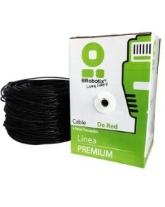 Bobina UTP, Exterior, Doble Forro, BROBOTIX 055100