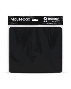 Mouse Pad Ultra Delgado Negro con Bolsa  BROBOTIX 497264