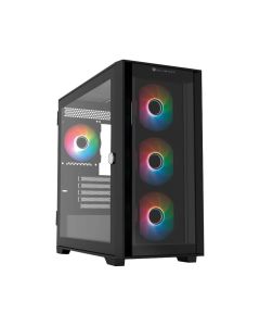 Gabinete Gaming Balam Rush Carbono Twin Mate