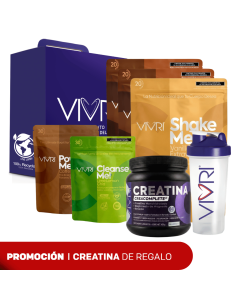 VIVRI Reto 30 D&iacute;as Chocolate - Chocolate - Vainilla + Caffe Latte + Lima-Lim&oacute;n