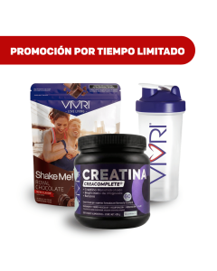 Combo VIVRI Shake Me! de Royal Chocolate + CREAComplete&reg; + Shaker de Regalo