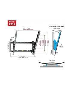 Soportes para TV BARKAN E310+ ACCBAK030