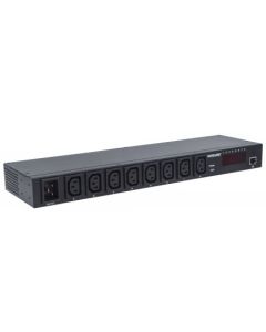 Barra Multicontactos INTELLINET 8 salidas para montaje en rack de 19" ACCITL5500