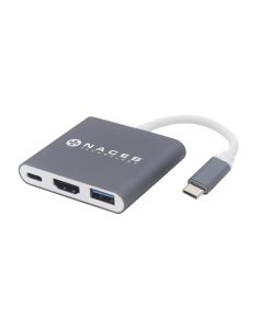 Adaptador Tipo C a HDMI + USB 3.0 + PD Naceb Technology NA-0111 ACCNCB970