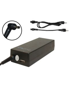 Adaptador de Corriente OVALTECH 19V/1.75AH + USB ACCOVL310