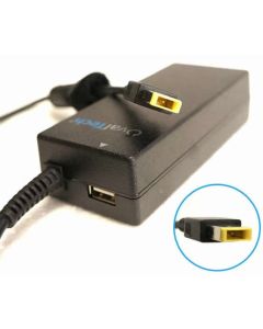 Adaptador para Computadora Portátil OVALTECH 20V/4.62AH C/Blister + USB ACCOVL410