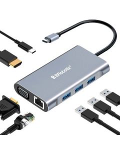 Docking 7 EN 1: USB V3.0 tipo C a USB V3.0 BROBOTIX 6001202 ACCRBT7140