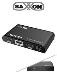 Divisor de video SAXXON LKV312HDR-V2.0 ACCSAX090