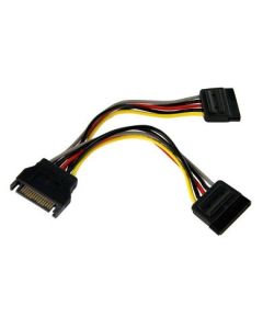 CABLE SATA P/CORRIENTE DOBLE A.6 BROBOTIX 180824 CABRBT2330