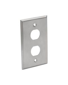 Placa Frontal de Ancho Sencillo de 2 Puertos TRIPP-LITE N206-FP02-IND CABTRL4150