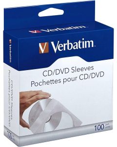 Sobre de papel para CD/DVD VERBATIM Sobre de Papel CD/DVD CDRWCB1780