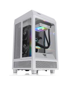 Gabinete  THERMALTAKE The Tower 100 Snow Mini Chassis GABTMK2150
