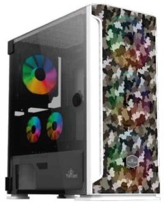 GABINETE  HOLLOW 2500 ATX,C/T 3VEN ARGB/MESH/ Yeyian YGH-49704 GABYEY210