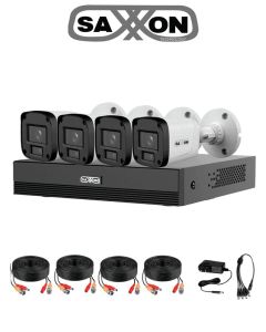 Kit de videovigilancia  SAXXON KIT/XVR1E04-I/4-B20P- KITSAX020