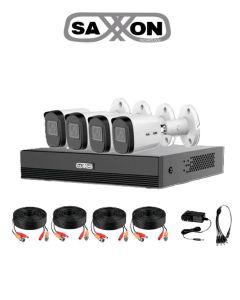 Kit de videovigilancia  SAXXON KIT/XVR1E04-I/4-B20M- KITSAX030