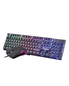 Kit telcado y mouse Xzeal XZKTALRW1B KITSTY130