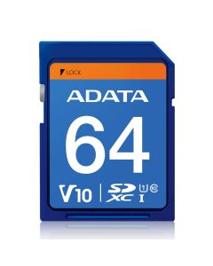 Memoria SD (SDXC) 64GB ADATA PREMIER V10 MEMDAT2670