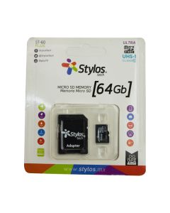 Memoria Micro SD Stylos STMSDA3B MEMSTY260
