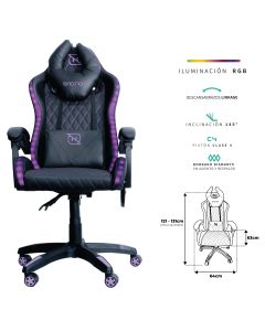 sillas Gaming NECNON NSG-RGB-1 SILNNN080