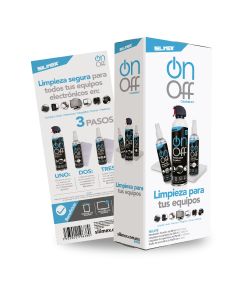 Kit Limpiador SILIMEX On-Off Cleaner Pack SLXLMP300