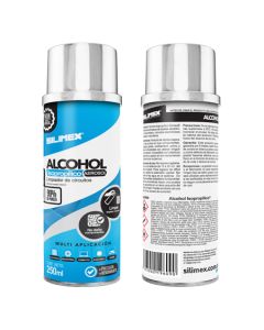 Alcohol Isopropílico SILIMEX Aerosol 250 ml = 280 gr SLXLMP520