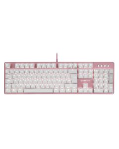 Teclado mecánico GAME FACTOR KBG400-PK-RD TECVGO200