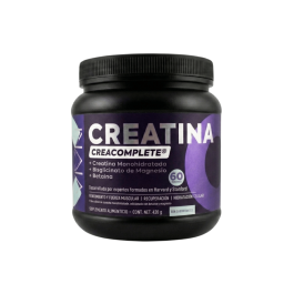 VIVRI CREAComplete® | Creatina Monohidratada + Bisglicinato de Magnesio + Betaína | 60 Porciones